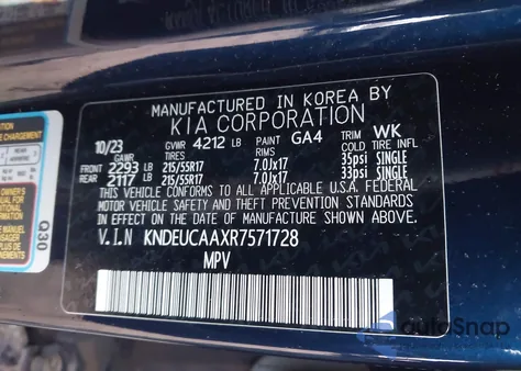 2024 Kia Seltos S from USA, damaged, VIN KNDEUCAAXR7571728